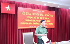 Khẩn trương hoàn thiện dự thảo Chiến lược ứng phó với các đe dọa an ninh phi truyền thống