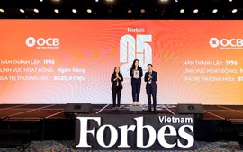 OCB được vinh danh vào top thương hiệu niêm yết dẫn đầu năm 2024