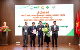 ĐH Quốc gia Hà Nội thành lập Trung tâm Đào tạo trực tuyến