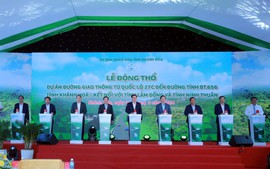 Chủ tịch Quốc hội dự lễ động thổ tuyến đường nối Khánh Hòa, Ninh Thuận, Lâm Đồng