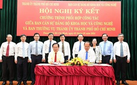 Bộ KH&CN phối hợp với TPHCM thử nghiệm, áp dụng một số chính sách mới, đặc thù