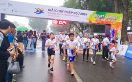 Hơn 1.800 người tham dự giải chạy quy mô lớn dành cho cộng đồng Pháp ngữ tại Việt Nam