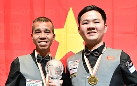 Tuyển billiard Việt Nam lần đầu tiên vô địch thế giới