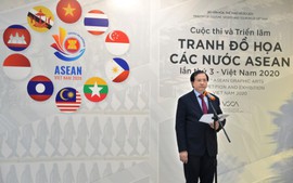 Tổ chức “Cuộc thi và Triển lãm Tranh Đồ họa các nước ASEAN 2024”