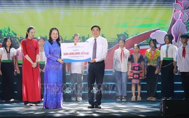 Quyền Chủ tịch nước Võ Thị Ánh Xuân dự phát động Tháng Nhân đạo cấp Quốc gia năm 2024