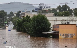 Điện thăm hỏi lũ lụt tại bang Rio Grande do Sul, Brasil