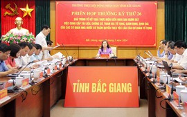 Bắc Giang: HĐND họp phiên thường kỳ thứ 26