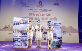 Thiếu nhi Việt Nam quảng bá hình ảnh đất nước bằng tiếng Anh tới bạn bè quốc tế