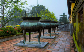 Bản đúc nổi trên chín đỉnh đồng Hoàng Cung Huế được UNESCO vinh danh