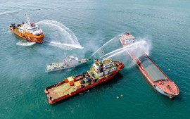 Diễn tập ứng phó sự cố tràn dầu quy mô lớn tại Thừa Thiên Huế