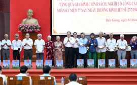 Chủ tịch Quốc hội Trần Thanh Mẫn làm việc tại Hậu Giang