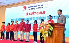 Đoàn TTVN xuất quân dự Olympic Paris 2024: Phấn đấu có huy chương