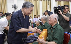 Chủ tịch nước Tô Lâm thăm Trung tâm Điều dưỡng thương binh Thuận Thành