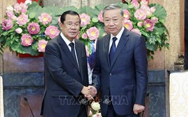 Chủ tịch nước Tô Lâm: Thúc đẩy quan hệ Việt Nam-Campuchia ngày càng đi vào chiều sâu