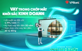 VPBank triển khai gói vay lãi suất chỉ từ 4,19% cho sản xuất kinh doanh