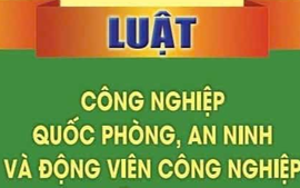 Triển khai thi hành Luật Công nghiệp quốc phòng, an ninh và động viên công nghiệp