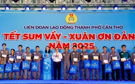 Cần Thơ: Chương trình 'Tết sum vầy - Xuân ơn Đảng' và 'Chợ Tết Công đoàn' năm 2025