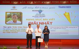 Điện lực TPHCM trao thưởng cuộc thi “Tiết kiệm điện thành thói quen”