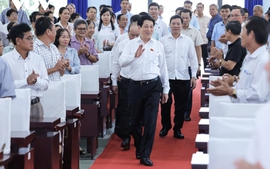 Chủ tịch nước Lương Cường tiếp xúc cử tri TPHCM