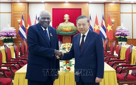 Tổng Bí thư Tô Lâm tiếp Chủ tịch Quốc hội Cuba