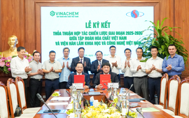 VINACHEM và Viện Hàn lâm Khoa học và Công nghệ Việt Nam ký kết hợp tác chiến lược