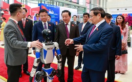 Không gian triển lãm tại Đại hội Đảng bộ Chính phủ: Dấu ấn một nhiệm kỳ hành động, đổi mới và phát triển