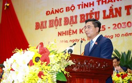 Đồng chí Nguyễn Doãn Anh tái đắc cử Bí thư Tỉnh ủy Thanh Hóa