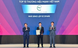 Nhà sáng lập Ecopark là thương hiệu mạnh Việt Nam 2025