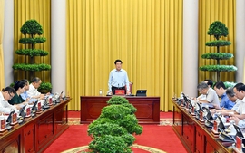 Chủ tịch nước Lương Cường làm việc với Văn phòng Chủ tịch nước về triển khai nhiệm vụ trọng tâm