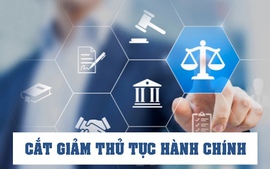 Khẩn trương rà soát, cắt giảm TTHC có thể thay thành phần hồ sơ bằng dữ liệu