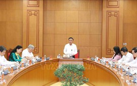 Họp Ban Chỉ đạo xây dựng Báo cáo kiểm điểm sự lãnh đạo, chỉ đạo của Ban Chấp hành Trung ương khóa XIII trình Đại hội XIV của Đảng