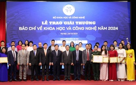 Vinh danh 24 tác phẩm xuất sắc tại Giải thưởng báo chí về KH&CN năm 2024