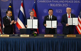 Campuchia, Thái Lan ký tuyên bố chung về thỏa thuận hòa bình