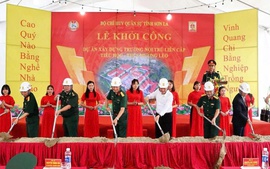 Sơn La: 100% xã biên giới khởi công xây dựng trường nội trú liên cấp