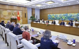 Chủ tịch Quốc hội Trần Thanh Mẫn tiếp Đoàn đại biểu Đảng Dân chủ Xã hội Đức