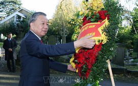 Tổng Bí thư Tô Lâm viếng Karl Marx - Lãnh tụ của giai cấp vô sản