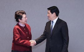 Tuần lễ cấp cao APEC 2025: Chủ tịch nước Lương Cường tiếp và làm việc với các Tập đoàn lớn