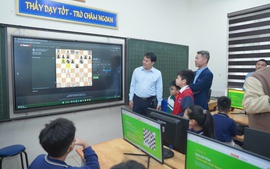 Giải Cờ vua thiếu nhi Việt Nam: Ứng dụng trí tuệ nhân tạo toàn diện