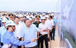 Tổng Bí thư Tô Lâm kiểm tra Dự án Sân bay Long Thành
