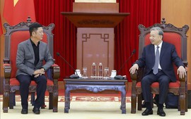 Tổng Bí thư Tô Lâm tiếp Lãnh đạo Tập đoàn Luxshare-ICT (Trung Quốc)