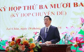 Ông Hà Quang Trung được bầu giữ chức Chủ tịch UBND tỉnh Lai Châu