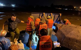 Lũ trên sông Dinh vượt mốc lịch sử 1986, gây ngập sâu ở vùng hạ lưu