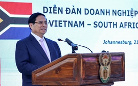 Thủ tướng kêu gọi doanh nghiệp Việt Nam – Nam Phi 'gặp gỡ - kết nối – hành động - ra sản phẩm'