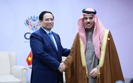 Thủ tướng Phạm Minh Chính tiếp Bộ trưởng Ngoại giao Saudi Arabia