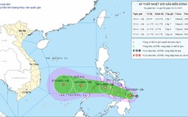 Không khí lạnh tăng cường, áp thấp nhiệt đới sắp vào Biển Đông