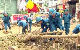 Kiện toàn lực lượng xung kích phòng chống thiên tai cấp xã