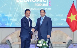 Thủ tướng tiếp Bộ trưởng Bộ Công nghiệp, Khoa học và Đổi mới công nghệ Campuchia