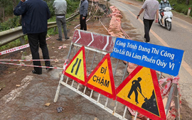 Chi viện 12.000 rọ thép, tổng lực thông đường sau sạt lở