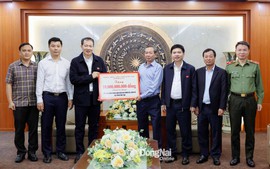 Đồng Nai hỗ trợ 41 tỷ đồng giúp 4 tỉnh miền Bắc khắc phục hậu quả bão lũ