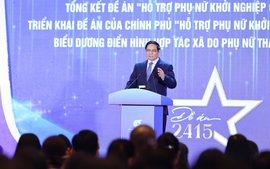 Thủ tướng: Phụ nữ Việt Nam ‘3 tiên phong’, ‘5 làm chủ’ trong khởi nghiệp sáng tạo